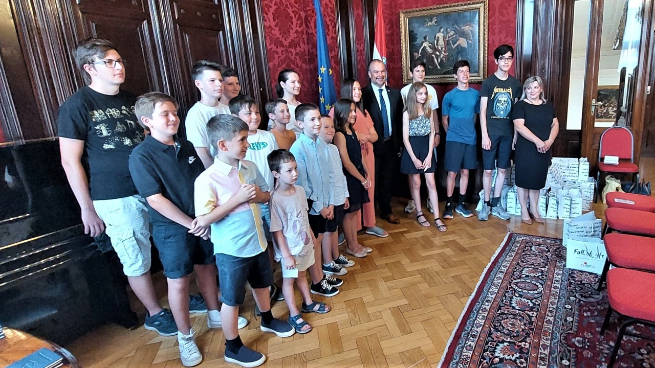 Prva grupa učenika , Foto: Snježana Herek/-