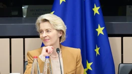 Ursula von der Leyen u Strasbourgu 6. 2. 2024.