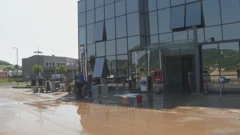 Jako nevrijeme u Jastrebarskom i Pregradi, poplavljeni podrumi i industrijska zona, Foto: HTV/HRT