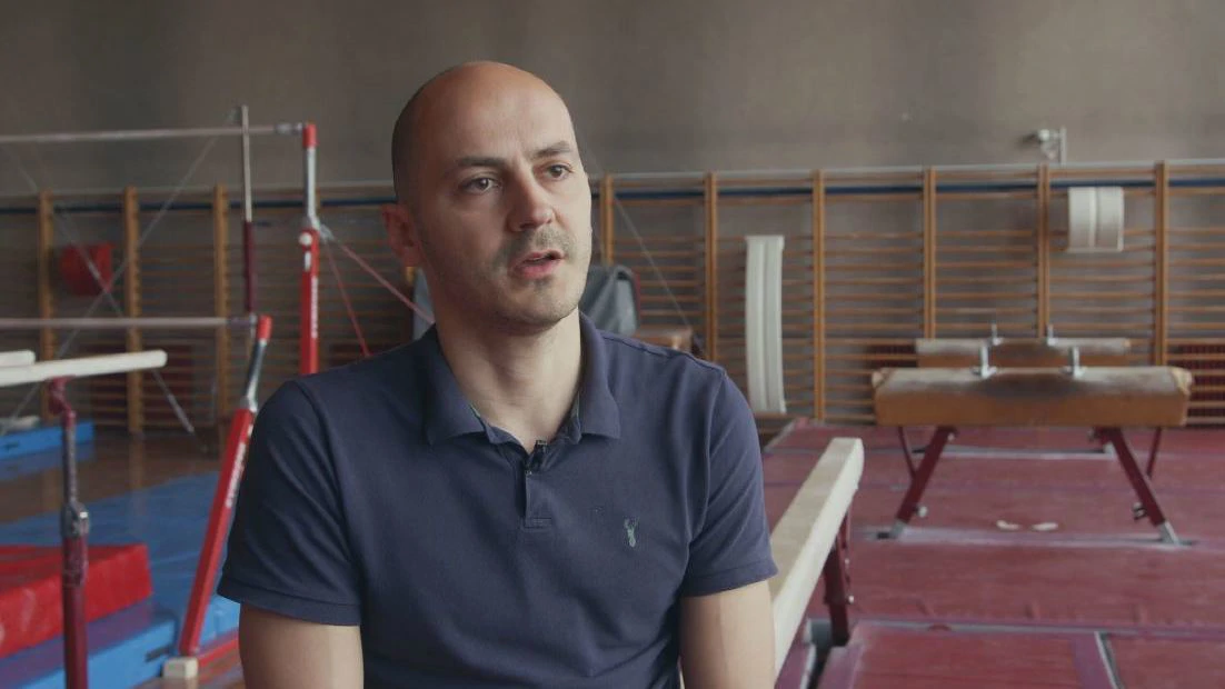 Gimnastičar Mario Možnik