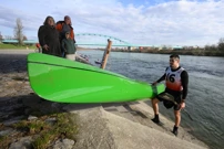 Pobjednik u kajaku Anes Šudić, Foto: Davor Puklavec/PIXSELL