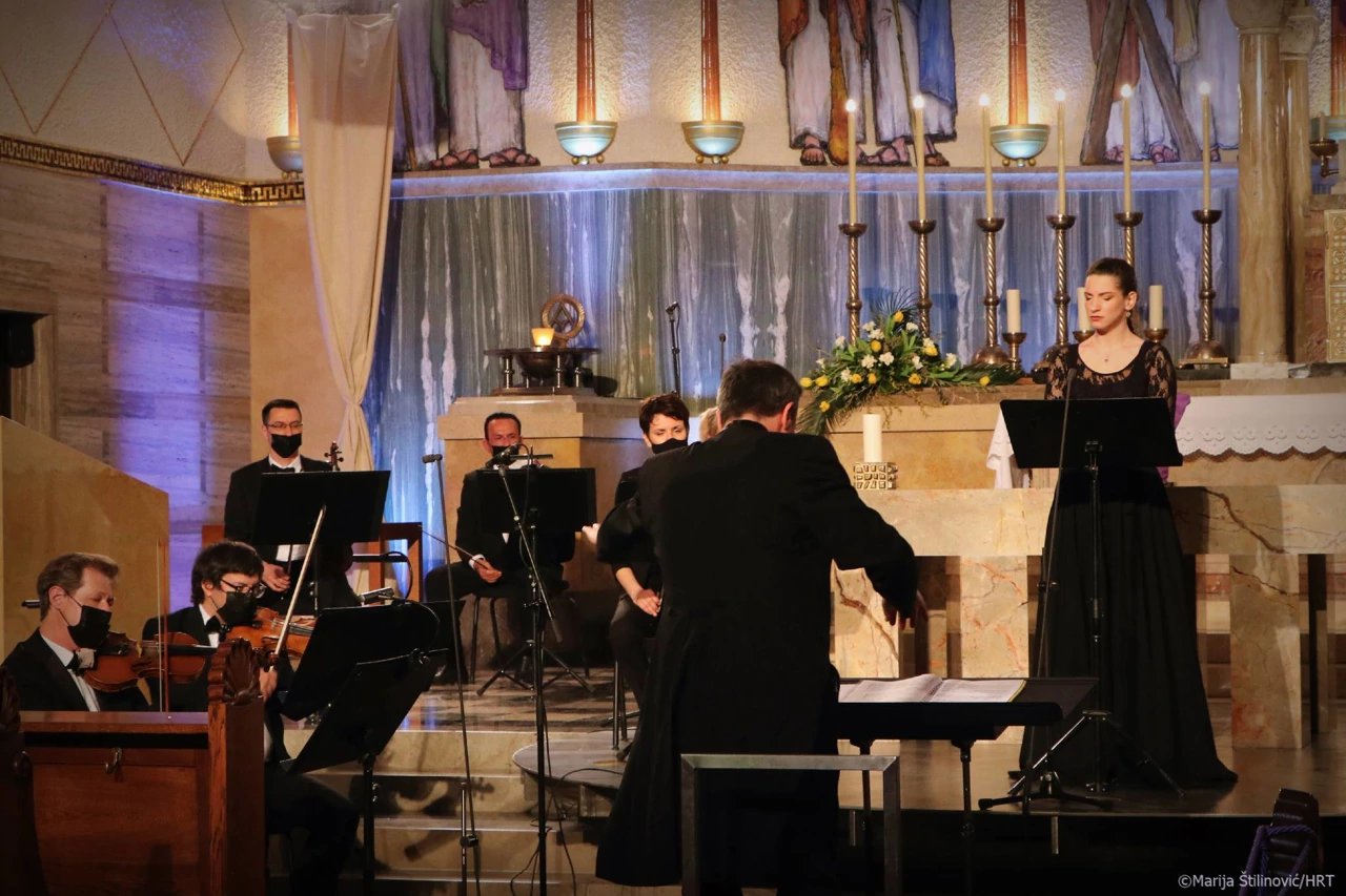 Ivan Repušić, Sonja Runje, Simfonijski orkestar HRT-a, Foto: Marija Štilinović/HRT