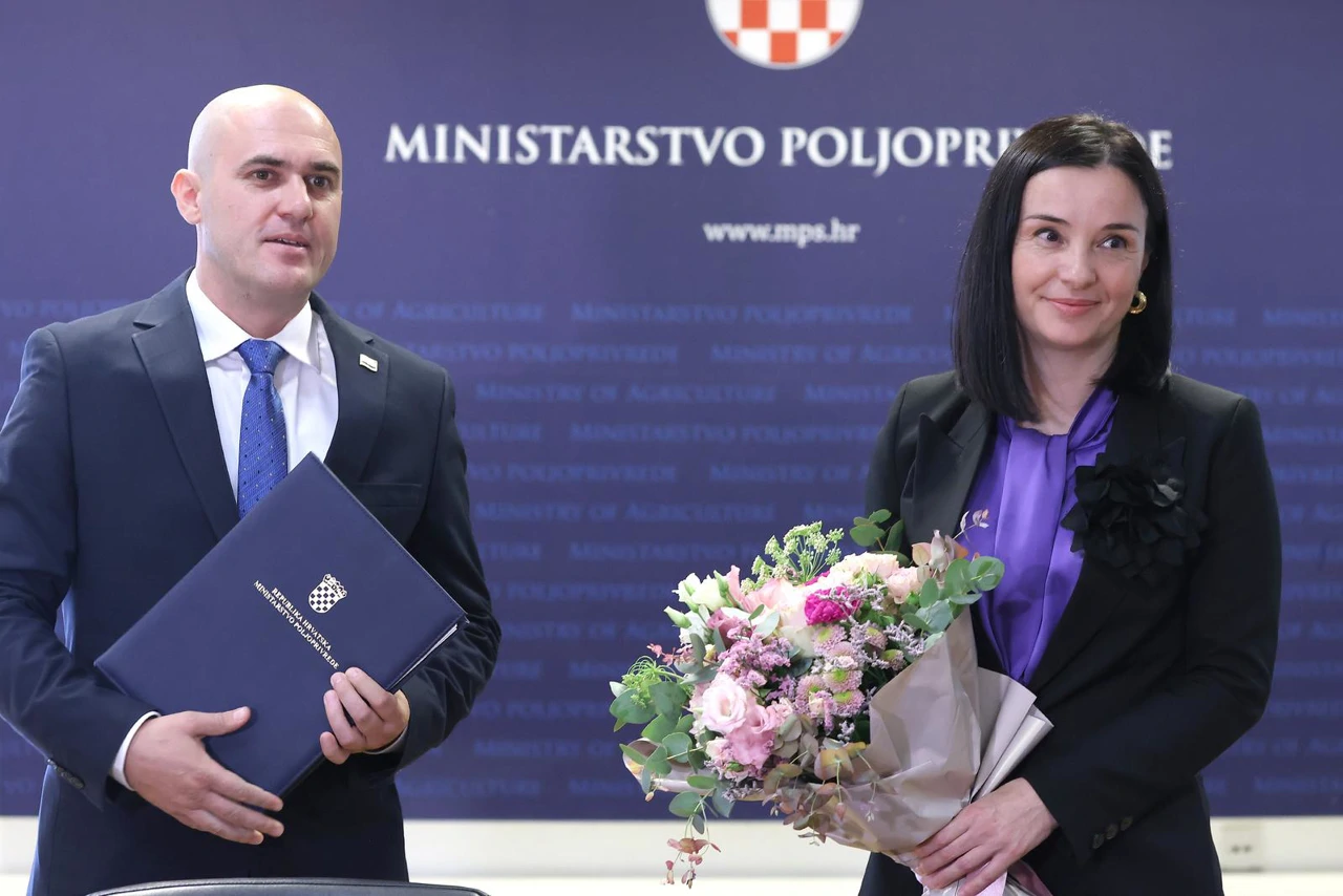 Josip Dabro preuzeo Ministarstvo poljoprivrede, Foto: Patrik Macek/Pixsell