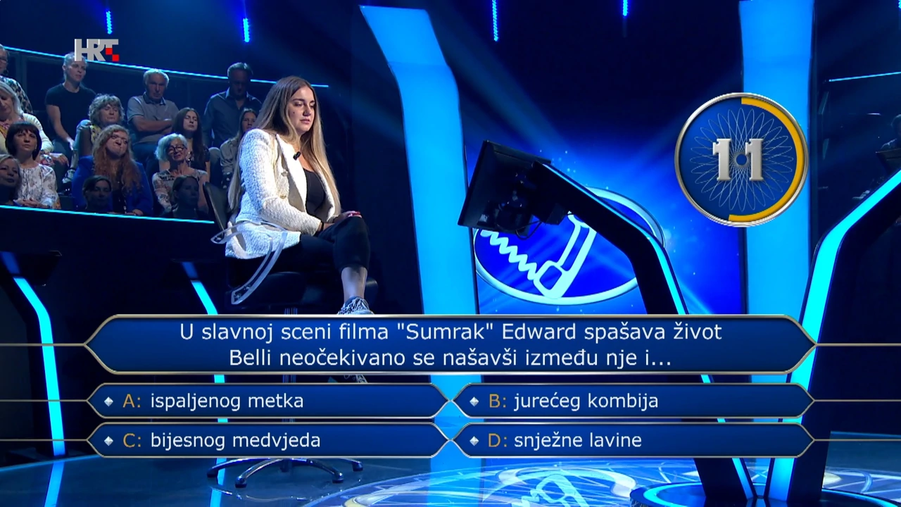 Doris Mršić, Foto: Tko želi biti milijunaš?/HRT