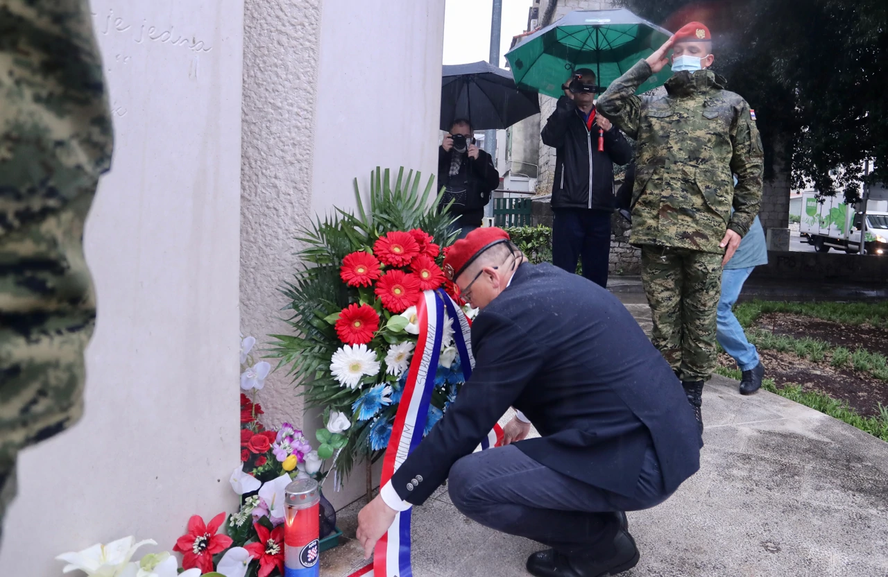 Obilježava se 30 godina 4. gardijske brigade, Foto: Ivo Cagalj/PIXSELL