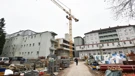 Gradilište Centralnog operacijskog bloka u varaždinskoj bolnici