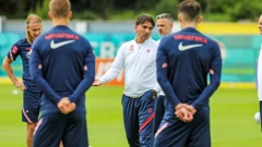 Zlatko Dalić na treningu
