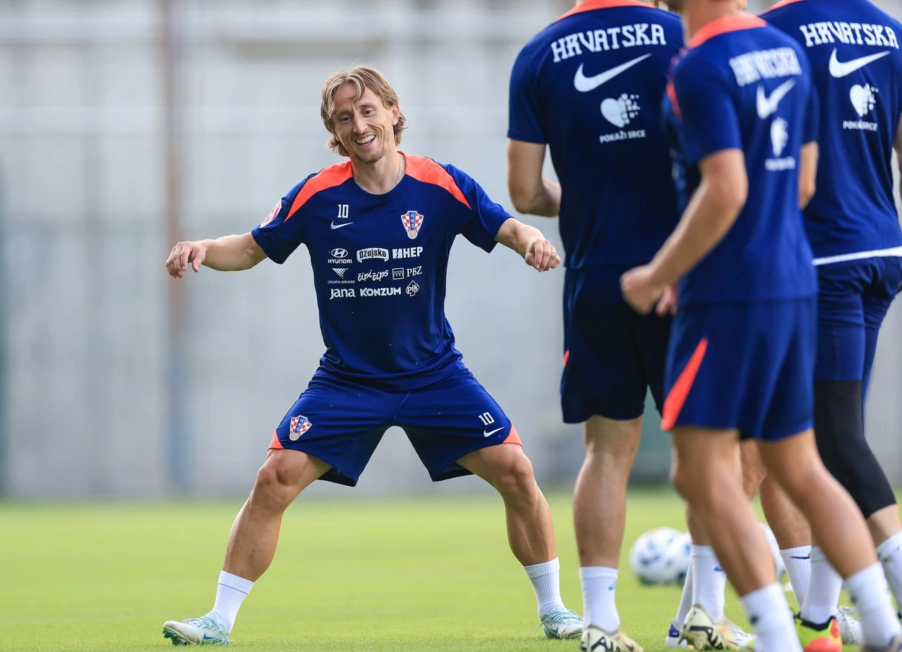 Luka Modrić, Foto: Slavko Midzor/PIXSELL
