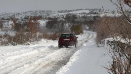 Snijeg u Dalmatinskoj zagori