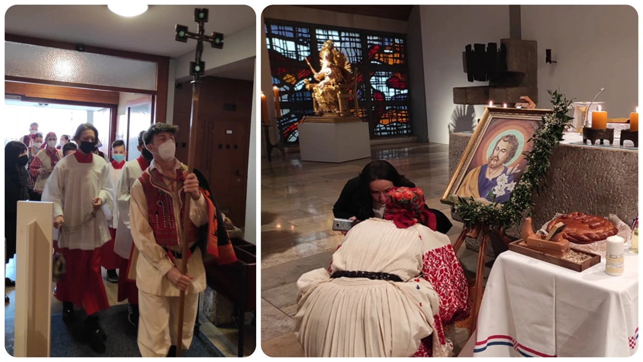 Procesija i darivanje sv. Josipa 