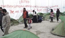 Migranti na granici Makedonije i Grčke, Foto: Agenda/HRT