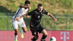 Ante Palaversa u dvoboju U20 ekipa Hrvatske i Katara