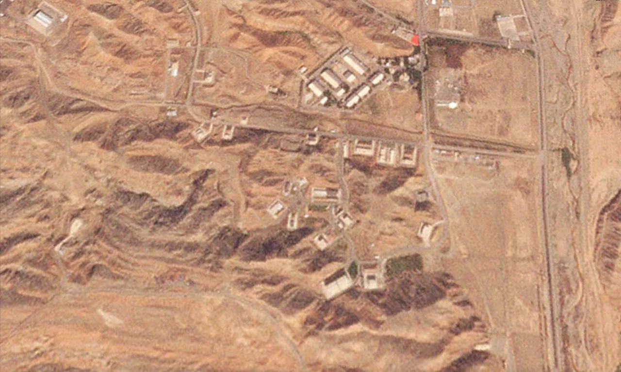 Postrojenje u Parchinu prije izraelskog napada, Foto: Planet Labs Inc/Reuters
