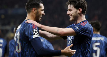 Mikel Merino i Declan Rice  