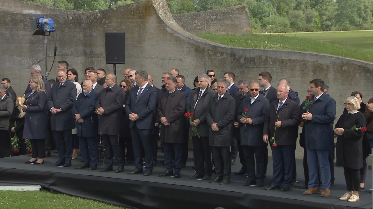 Obljetnica proboja iz logora Jasenovac, Foto: HTV/HRT