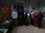 Svečano otvorenje sjedišta Stranke Hrvata u Skoplju, Foto: Kalić//