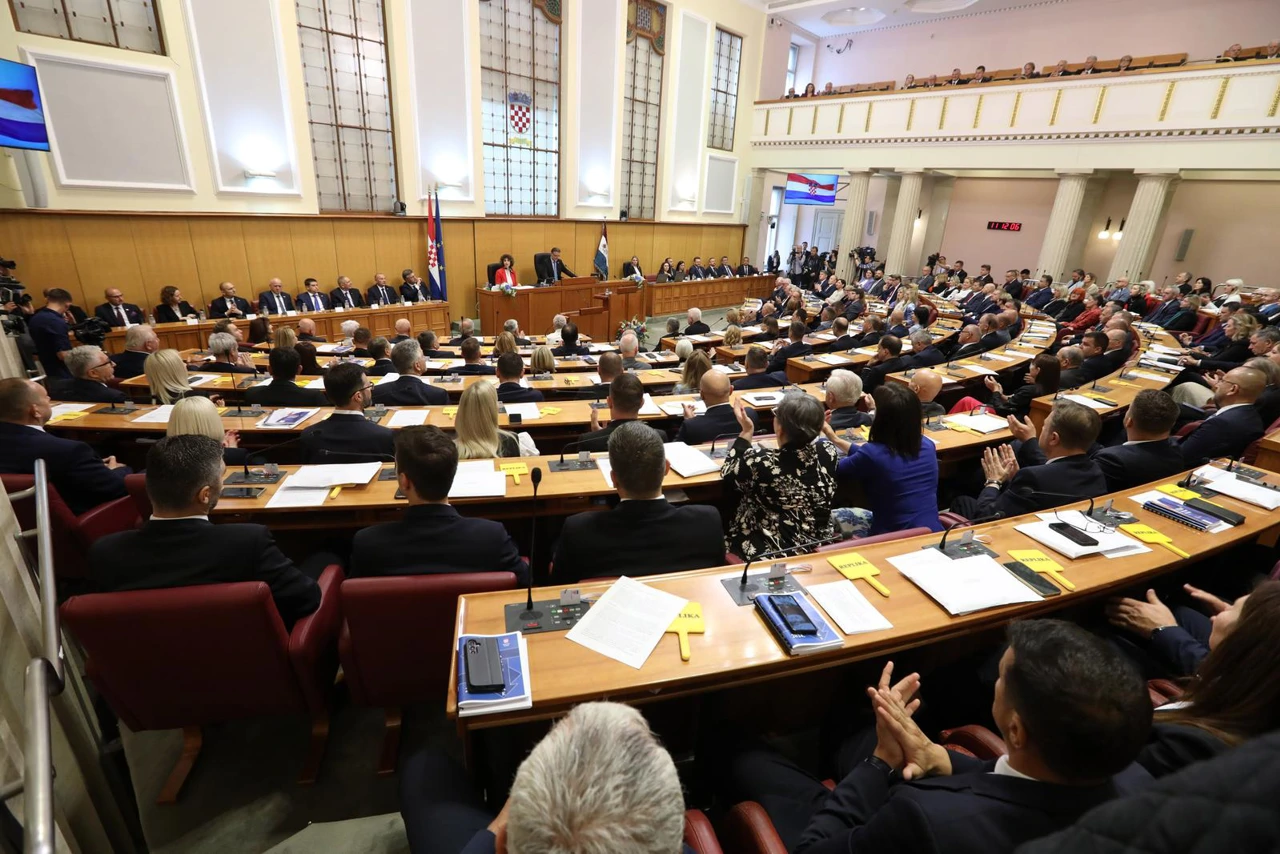 Konstituiranje Sabora, Foto: Robert Anić/Pixsell