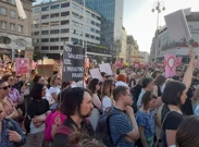 Prosvjed u Zagrebu , Foto: HRT/HTV