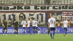 Slavlje nogometaša Hajduka