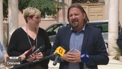 Tonči Restović, kandidat za gradonačelnika Šibenika (SDP), Foto: Dnevnik/HTV/HRT