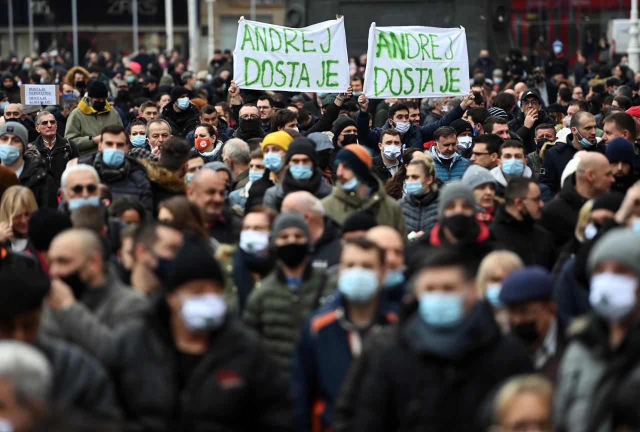 Prosvjed poduzetnika zbog neadekvatnih ekonomskih mjera, Foto: Igor Soban/PIXSELL