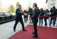  Brdo kod Kranja: Andrej Plenković sastao se s Robertom Golobom , Foto: Jurica Galoic /PIXSELL