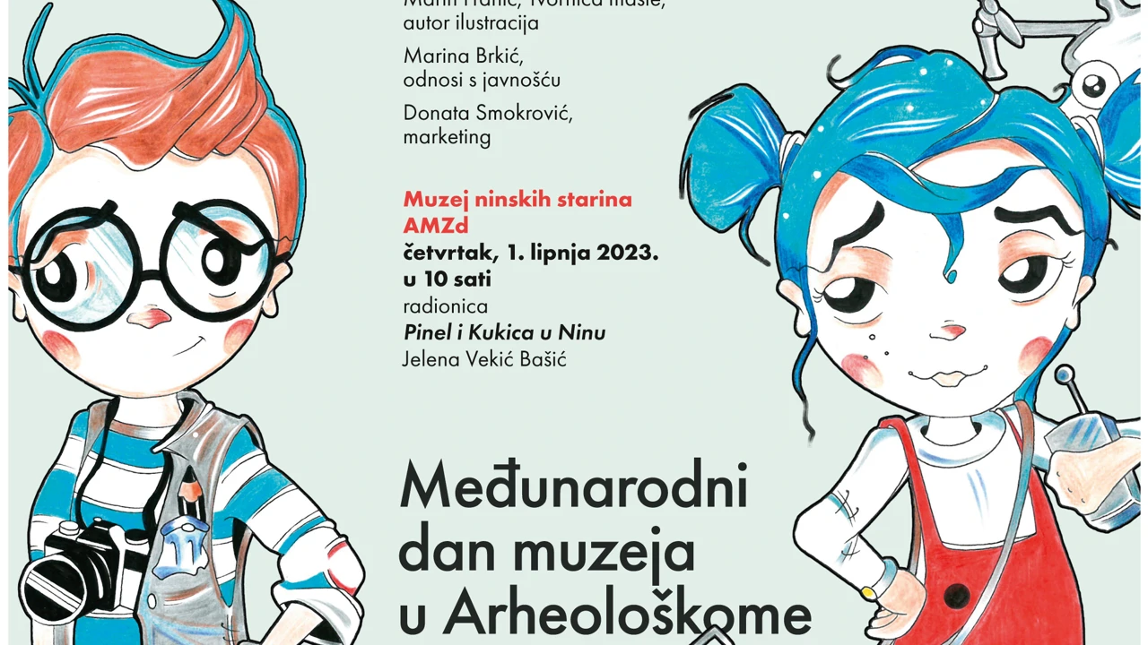 Plakat za Međunarodni dan muzeja u Arheološkom muzeju Zadar 
