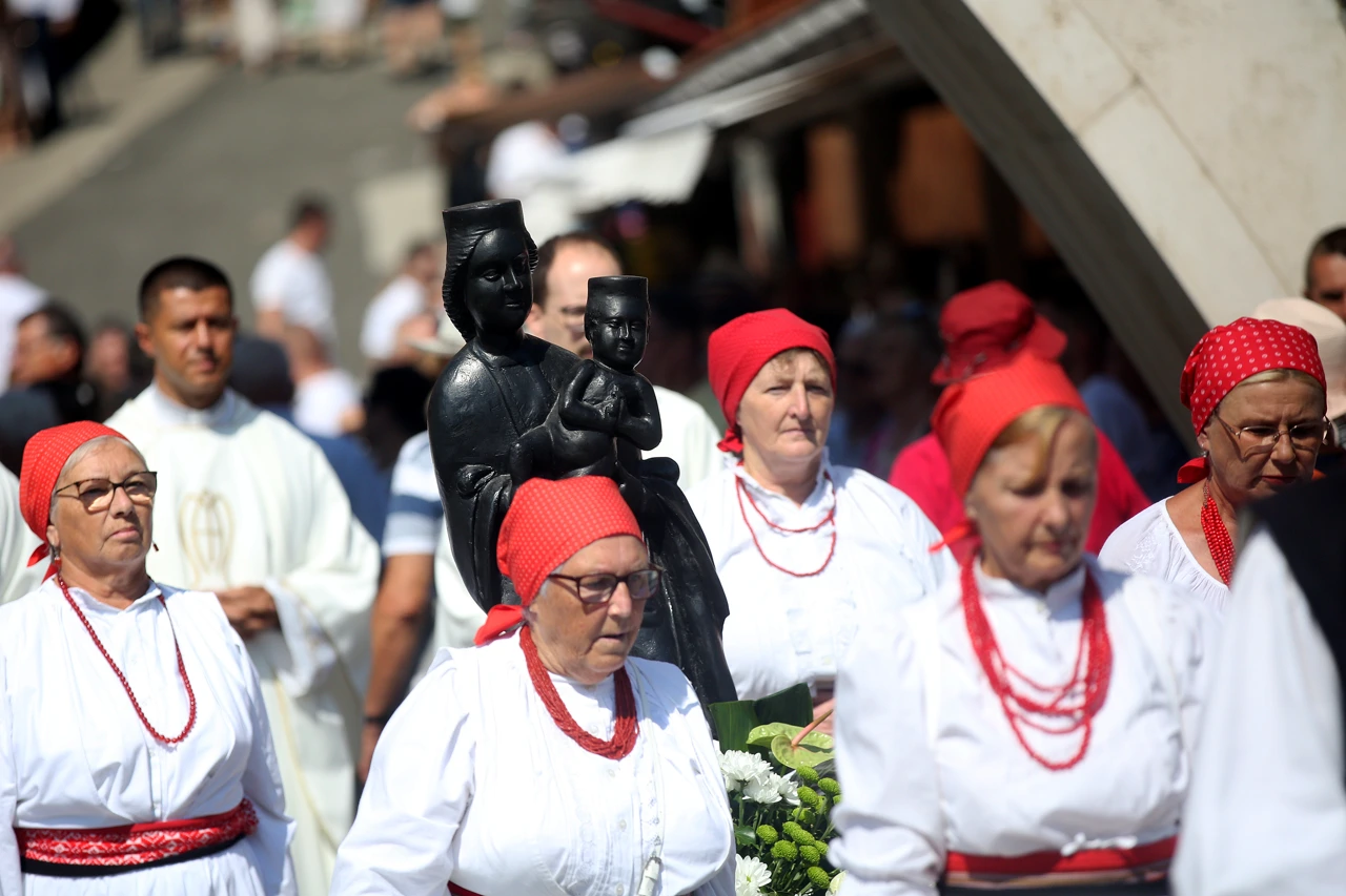 Proslava Velike Gospe u Mariji Bistrici, Foto: Zeljko Hladika/Pixsell