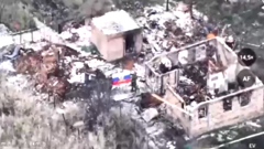 Rusi razvili zastavu u Siversku