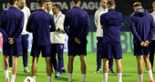 Mario Kovačević s igračima 