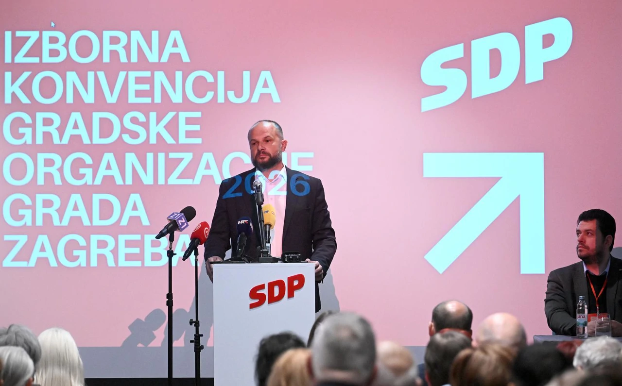 Izborna konvencija zagrebačkog SDP-a, Foto: Marko Lukunic/PIXSELL
