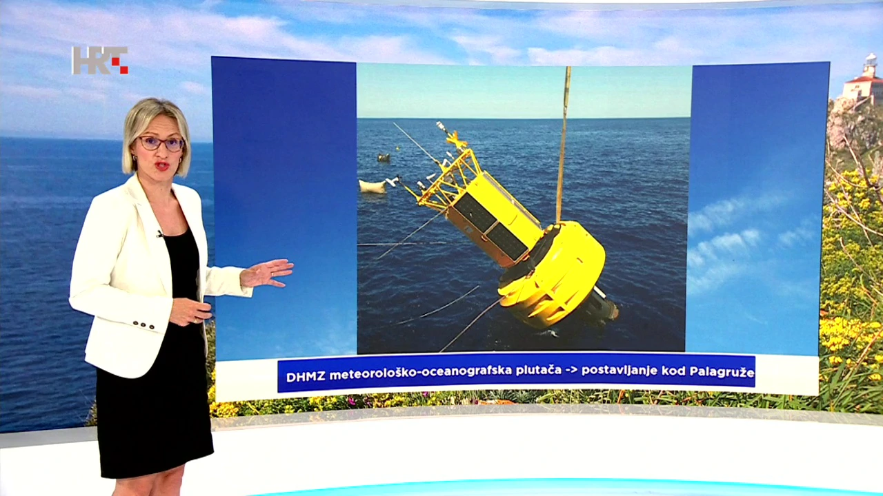 Postavljanje druge plutače