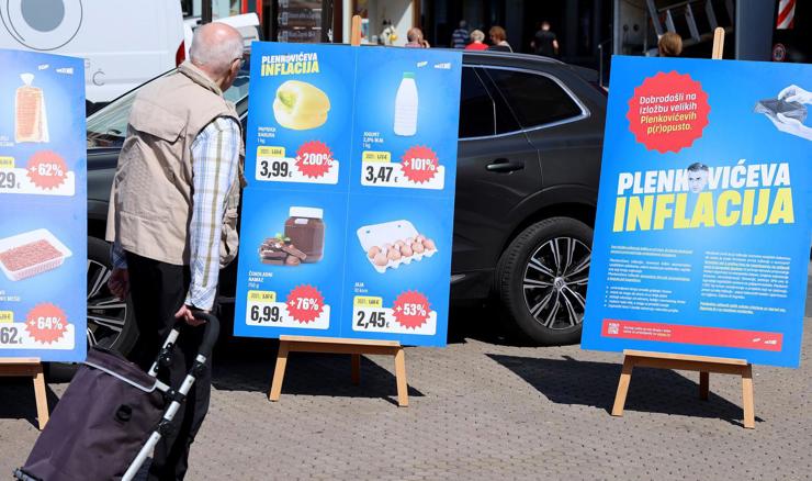 Plakati, optužbe i uzajamne prozivke