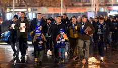 Navijači pristižu na Maksimir, Foto: Goran Mehkek/CROPIX