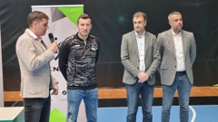 Štrlek i uprava RK Nexe, Foto: Davor Lončarić/HRT Radio Osijek