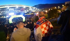Hrvatski navijači u Splitu, Foto: Nikola Vilić/CROPIX