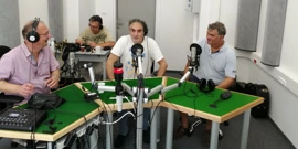 Roberti sa svojim domaćinom Albertom Petrovićem (Foto: Ivan Saftić / HRT - Radio Rijeka), Foto: -/-
