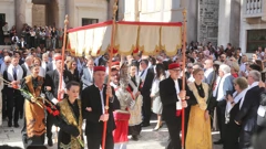 Procesija povodom blagadana sv. Dujma 