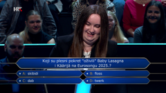 Josipa Palajsa, Foto: Tko želi biti milijunaš?/HRT