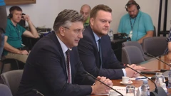 Premijer Andrej Plenković predstavlja Marka Primorca kao kandidata za ministra financija