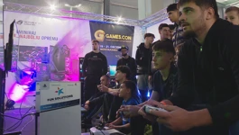 Posjetitelji na sajmu video igara u Zagrebu