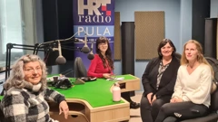 Mirjana Matejčić, Anka Dušanek i Svetlana Stojanović, članice Lige protiv raka Pula