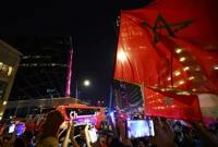 Slavlje Marokanaca u Dohi, Foto: MOLLY DARLINGTON/REUTERS