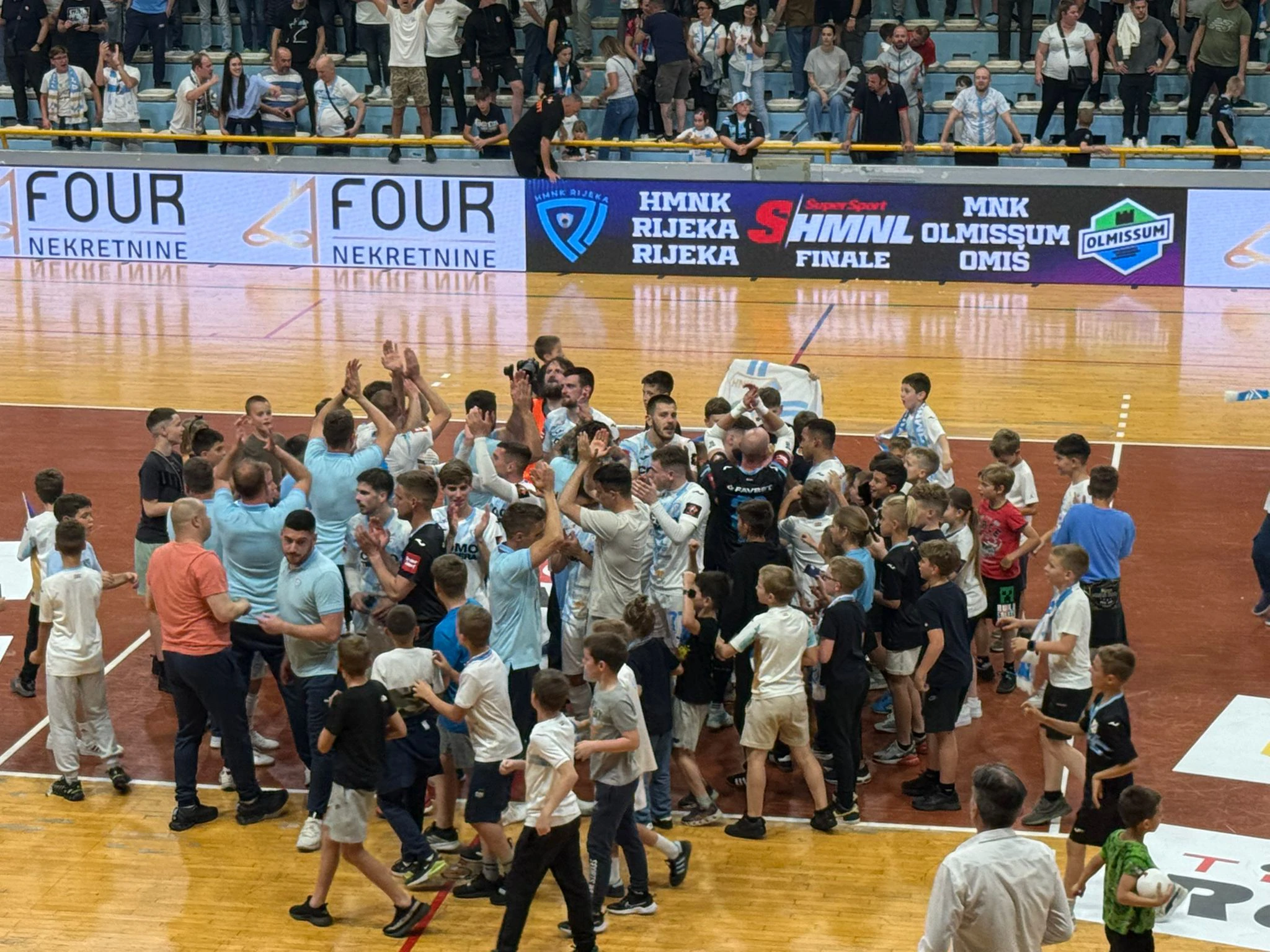 Rijeka svladala Olmissum u prvoj finalnoj utakmici HMNL-a