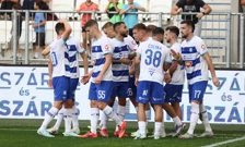 Slavlje igrača Osijeka, Foto: Marin Franov/CROPIX