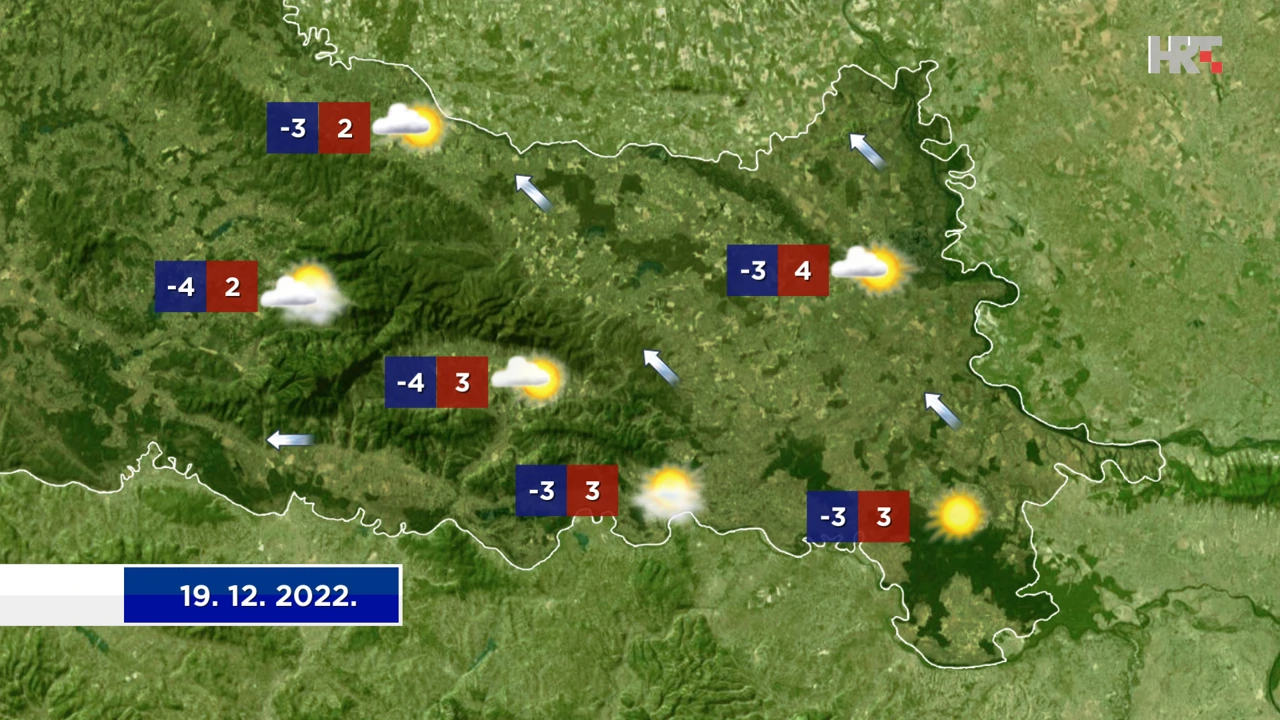 emisija "Vrijeme", Foto: HTV/HRT