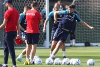 Trening hrvatske nogometne reprezentacije, Foto:  Goran Stanzl /PIXSELL