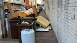 Glomazni otpad kod Marine Zadar