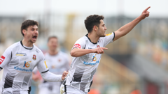 Agon Elezi nakon pogotka Šibeniku