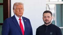 Donald Trump i Volodimir Zelenski